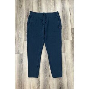Champion Fleece Jogger Sweapants Men’s Size XL Blue Drawstring Pockets